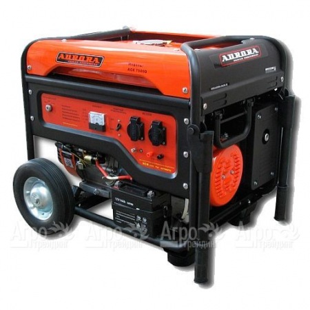 Бензогенератор Aurora AGE-7500 D 6 кВт в Костроме