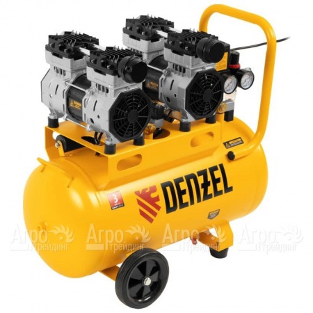 Компрессор безмасляный малошумный Denzel DLS 1500/50 в Костроме