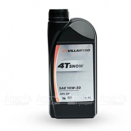 Масло моторное зимнее Villartec 4T Snow SAE 10W-30, 1 л для 4-х тактных двигателей в Костроме