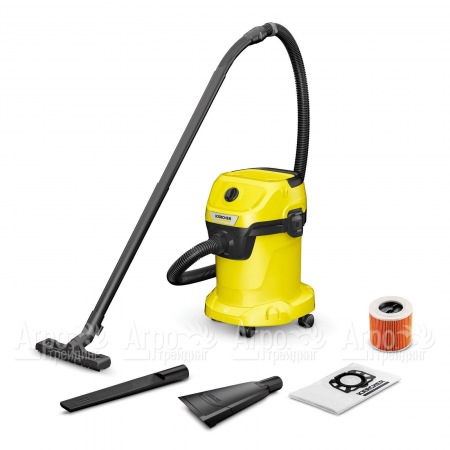 Хозяйственный пылесос Karcher WD 3 V-17/4/35 + Nozzles в Костроме