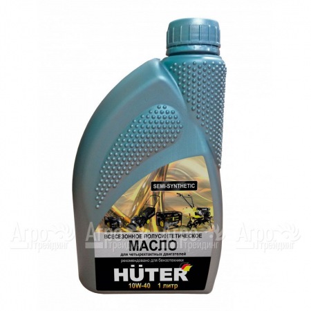 Масло моторное Huter 10W-40, 1 л для 4-х тактных двигателей в Костроме