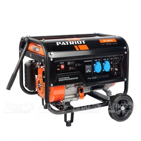 Бензогенератор Patriot GP 3810L 2.8 кВт в Костроме