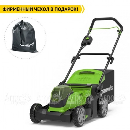 Газонокосилка аккумуляторная GreenWorks G24X2LM41 (без аккумулятора и зарядного устройства) в Костроме