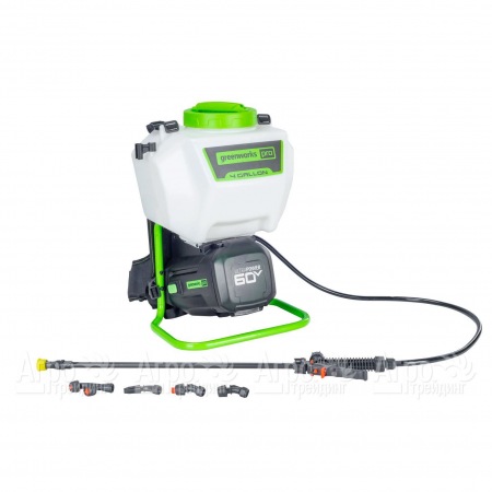 Аккумуляторный опрыскиватель GreenWorks GW-BPS60 (без аккумулятора и зарядного устройства)  в Костроме