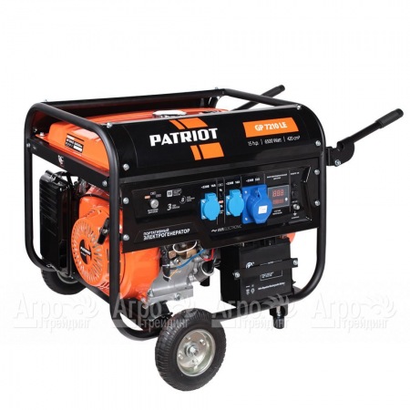 Бензогенератор Patriot GP 7210LE 6 кВт  в Костроме