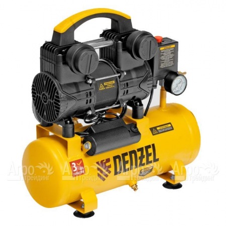 Компрессор поршневой безмасляный Denzel DLP-950/10 в Костроме