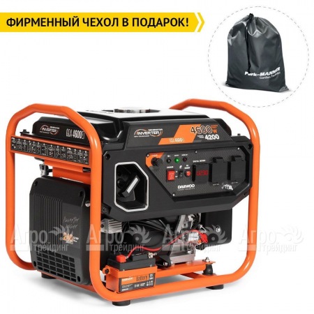 Бензиновый генератор инверторный Daewoo GDA 4600 Ei 4.2 кВт в Костроме