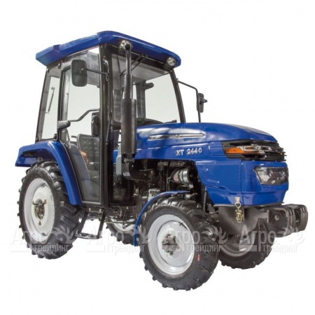 Садовый минитрактор Xingtai Синтай XT-244С с кабиной в Костроме