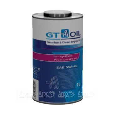Моторное масло GT OIL 5W40, 10W30, 10 W 40, 1 л для 4-х тактных двигателей в Костроме