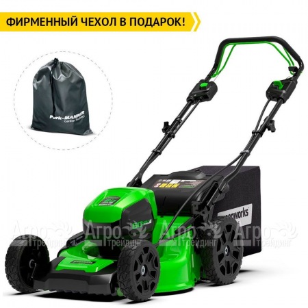 Газонокосилка аккумуляторная GreenWorks GD60LM46SP (без батареи и зарядного устройства)  в Костроме