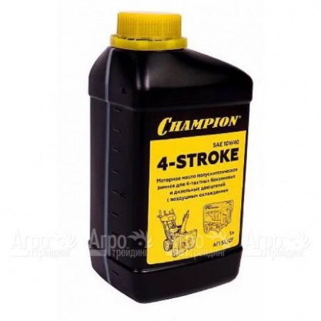 Масло полусинтетическое зимнее Champion SAE 10W40 API SL/CF 0.6 л для 4-тактных двигателей  в Костроме