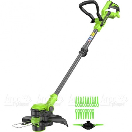 Аккумуляторный триммер GreenWorks G24LT301 2 Ач в Костроме