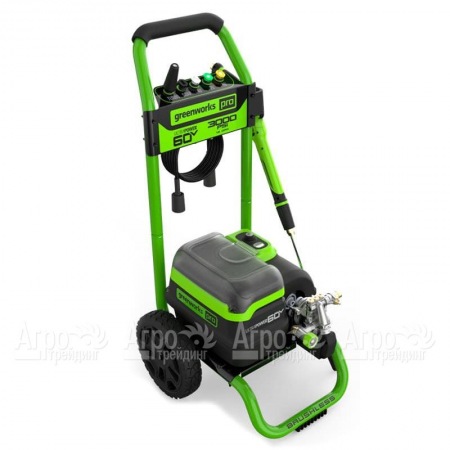 Мойка высокого давления GreenWorks 5106207 (без аккумулятора и зарядного устройства) в Костроме