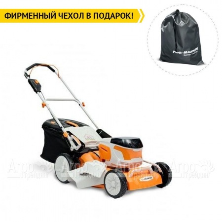 Газонокосилка аккумуляторная Villartec MA4046 SET AM402 + AC402 в Костроме