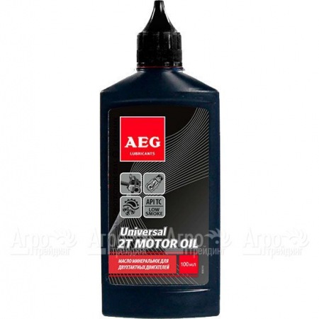 Масло AEG Semi Synthetic 2T Motor Oil API TC п/с 100 мл для 2-х тактных двигателей в Костроме
