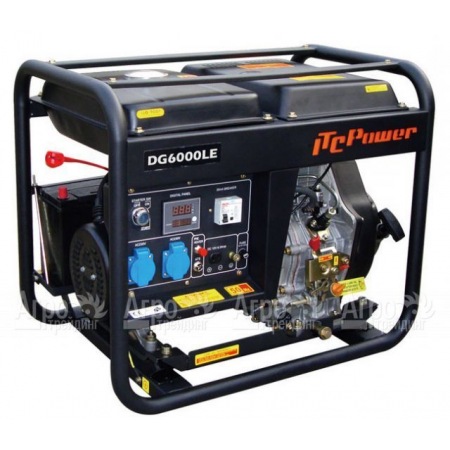 Дизельный генератор ITC Power DG6000LEK+ (дистанционный запуск+разъем для АВР) в Костроме