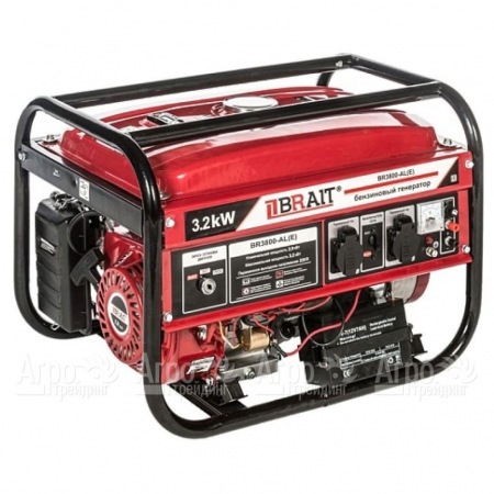 Бензогенератор Brait BR3800-CU 2.9 кВт в Костроме