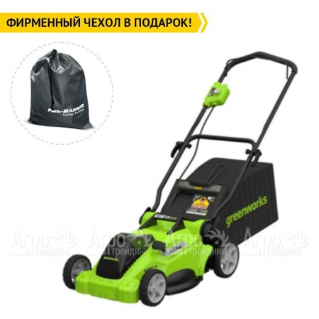 Газонокосилка аккумуляторная GreenWorks GD40LM16X (без аккумулятора и зарядного устройства) в Костроме