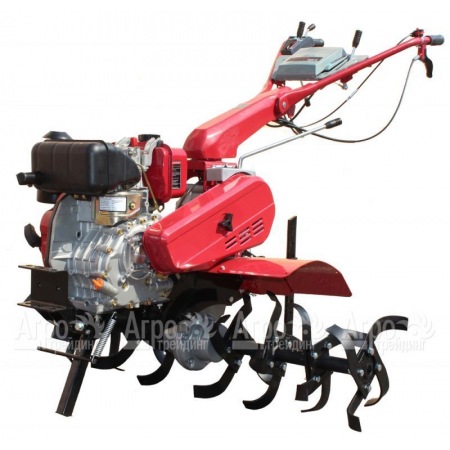Мотоблок AgroStar AS 610 с двигателем AgroMotor 178 F 7 л.с. (с колесами 4х8) (фрезы в комплекте) в Костроме