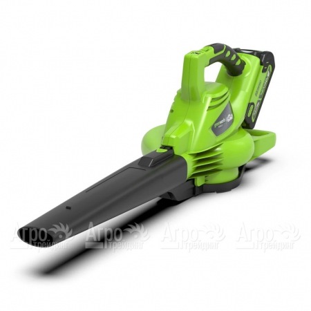 Воздуходувка аккумуляторная GreenWorks G-Max GD40BV 40V 280 км/ч (без батареи и зарядного устройства) в Костроме