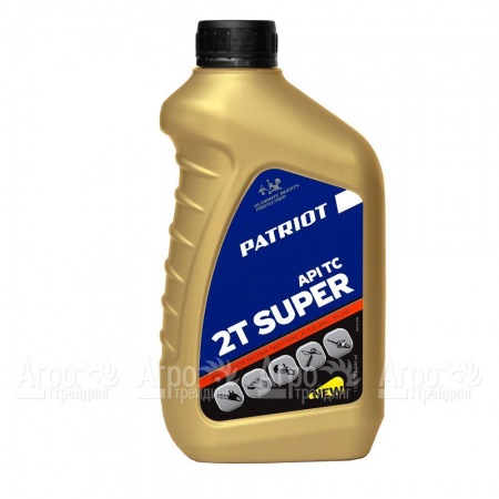 Масло полусинтетическое Patriot Super Active API TC 0.946 л для 2-х тактных двигателей  в Костроме