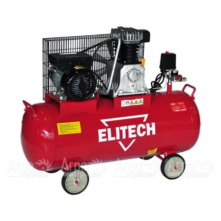 Компрессор ременной масляный Elitech КПР 100/450/2.2 в Костроме