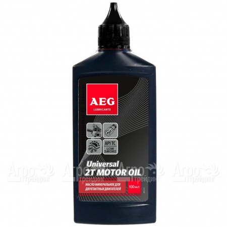 Масло минеральное AEG Universal 2T Motor Oil API TC 100 мл для 2-х тактных двигателей в Костроме