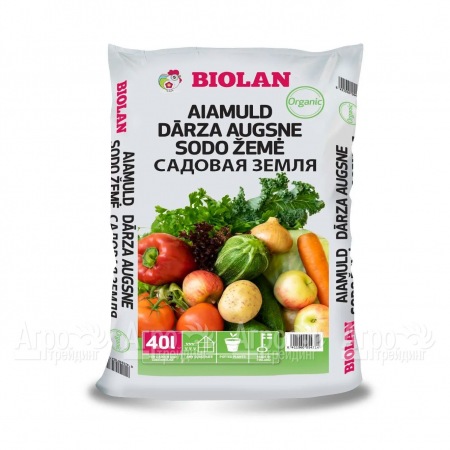 Садовая земля Organic Biolan 40 л в Костроме