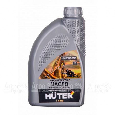 Полусинтетическое масло Huter 10W-40 1 л для 2-х тактных двигателей в Костроме
