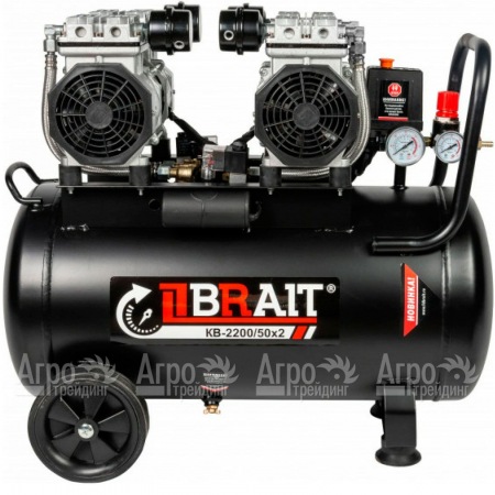 Компрессор безмаслянный Brait КB-2600/50Х2 в Костроме