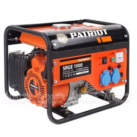 Бензогенератор Patriot Max Power SRGE 1500 1 кВт в Костроме