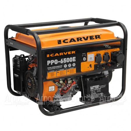 Бензогенератор Carver PPG-6500E 5 кВт в Костроме