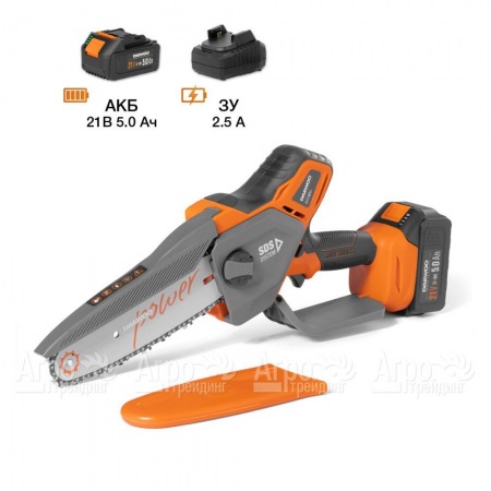 Аккумуляторная пила Daewoo DACS 821Li SET 8" в Костроме