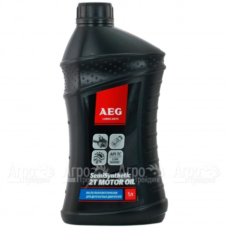 Масло AEG Semi Synthetic 2T Motor Oil API TC 1 л для 2-х тактных двигателей в Костроме