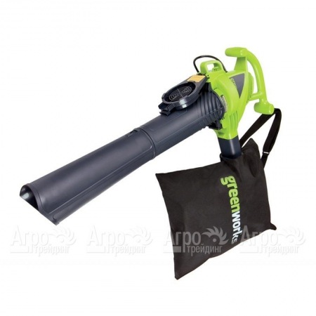 Воздуходувка электрическая GreenWorks GBV2800 2.8 кВт в Костроме