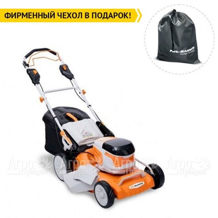 Газонокосилка аккумуляторная Villartec MA4046T SET AM402 + AC402 в Костроме