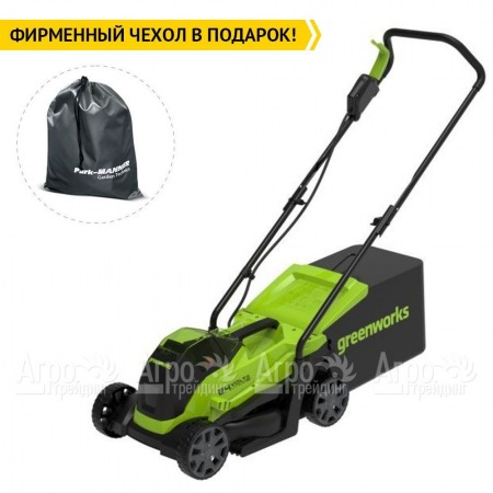 Газонокосилка аккумуляторная GreenWorks GD24LM33K2 в Костроме
