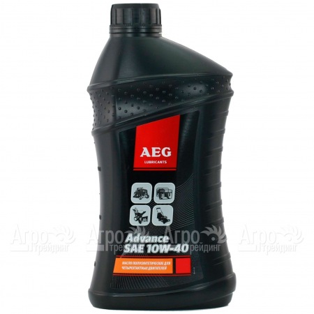 Масло п/с AEG Advance SAE 10W40 API SJCF 0.6 л для 4-х тактных двигателей в Костроме