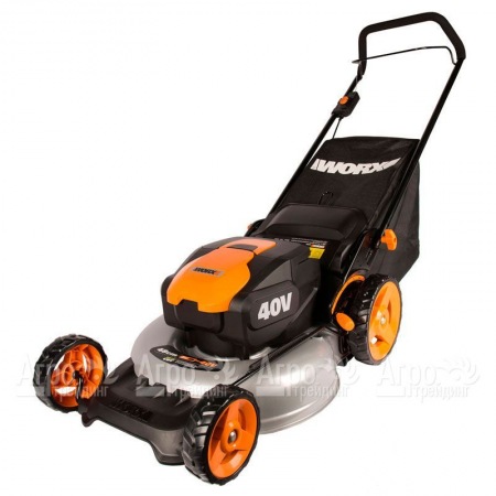 Газонокосилка аккумуляторная Worx WG751E в Костроме
