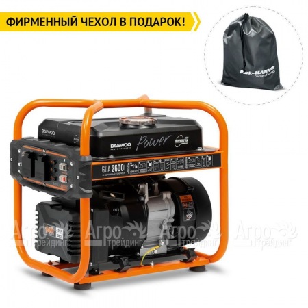 Бензогенератор инверторный Daewoo GDA 2600i 2 кВт в Костроме