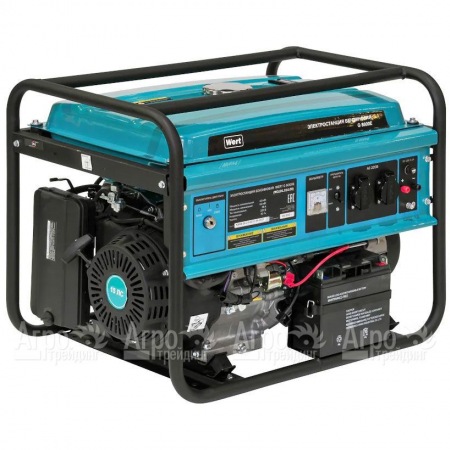 Бензогенератор Wert G 8000E (W0101.015.00) 6 кВт в Костроме