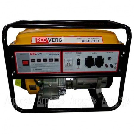 Бензогенератор RedVerg RD-G5500 5 кВт в Костроме