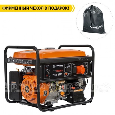 Бензогенератор Daewoo GDA 7500E-3 6 кВт в Костроме
