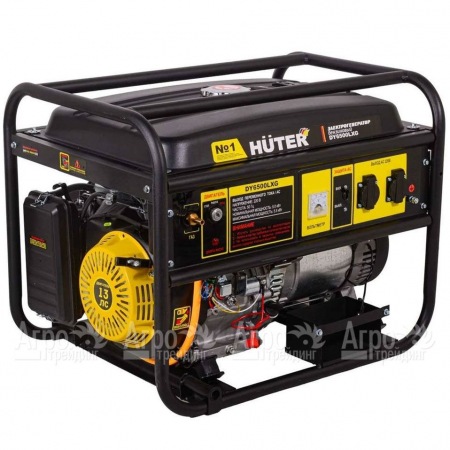 Бензогенератор Huter DY6500LXG 5 кВт в Костроме