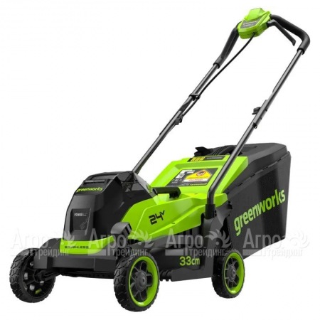Газонокосилка аккумуляторная GreenWorks GD24LM331 (без аккумулятора и зарядного устройства) в Костроме