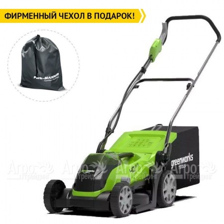 Газонокосилка аккумуляторная GreenWorks G40LM35K4 в Костроме