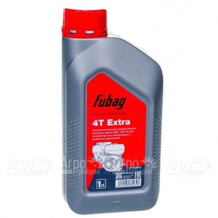 Масло моторное полусинтетическое Fubag 4Т Extra SAE 10W40 1 л для 4-тактных двигателей в Костроме