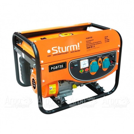 Бензогенератор Sturm PG8735 3 кВт в Костроме