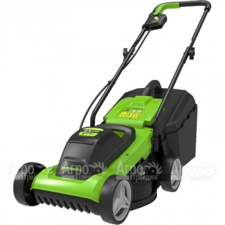 Газонокосилка аккумуляторная GreenWorks G24LM33K2 в Костроме