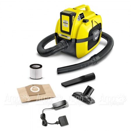 Хозяйственный пылесос Karcher WD 1 Compact Battery (без аккумулятора и зарядного устройства) в Костроме